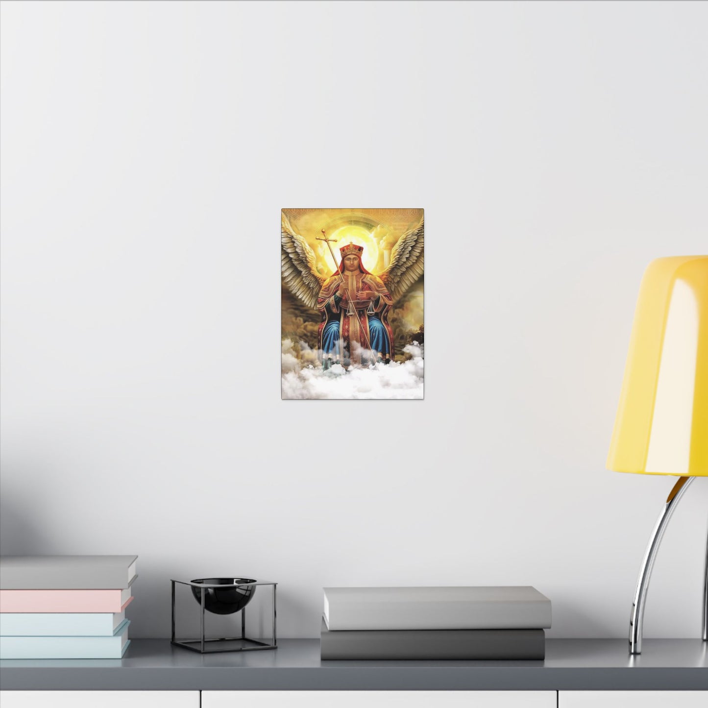 Matte Canvas, Stretched, 0.75" (Multi-Size) Saint Michael ቅዱስ ሚካኤል