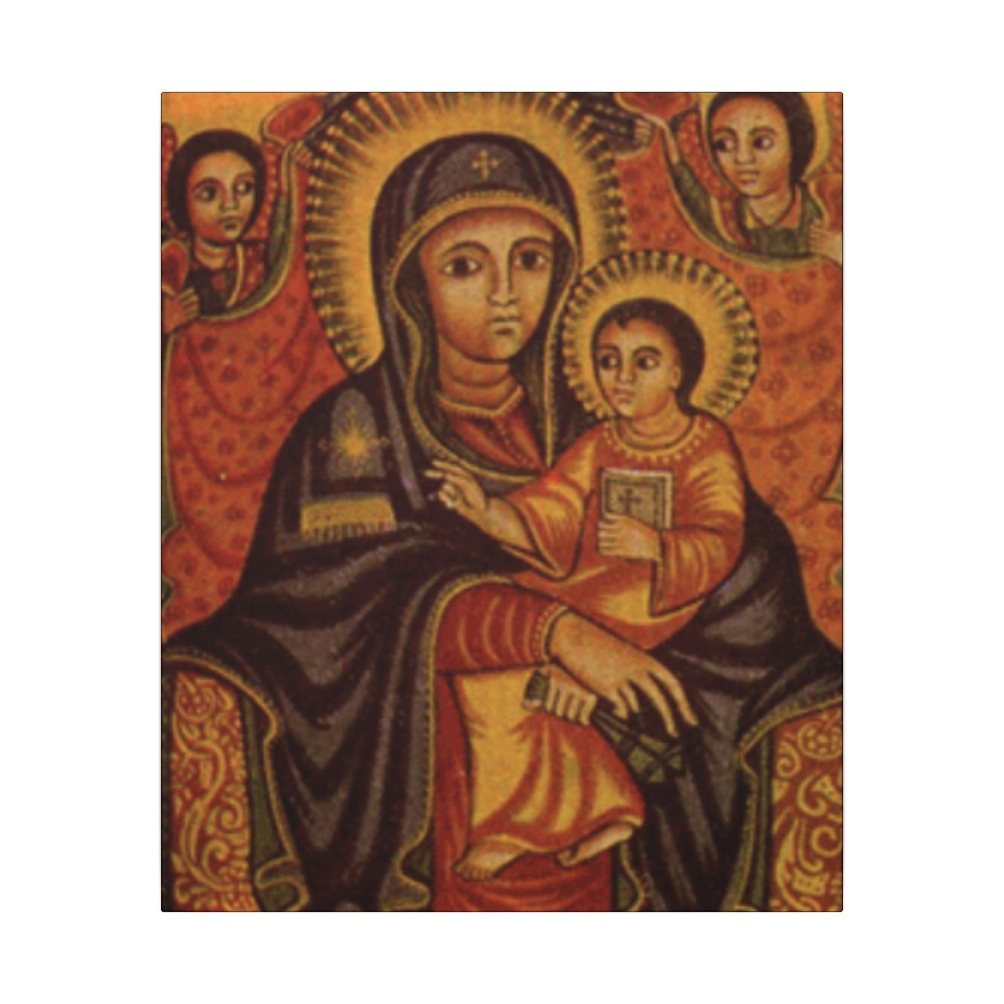 Matte Canvas, Stretched, 0.75" (Multi-Size) Holy virgin Mary