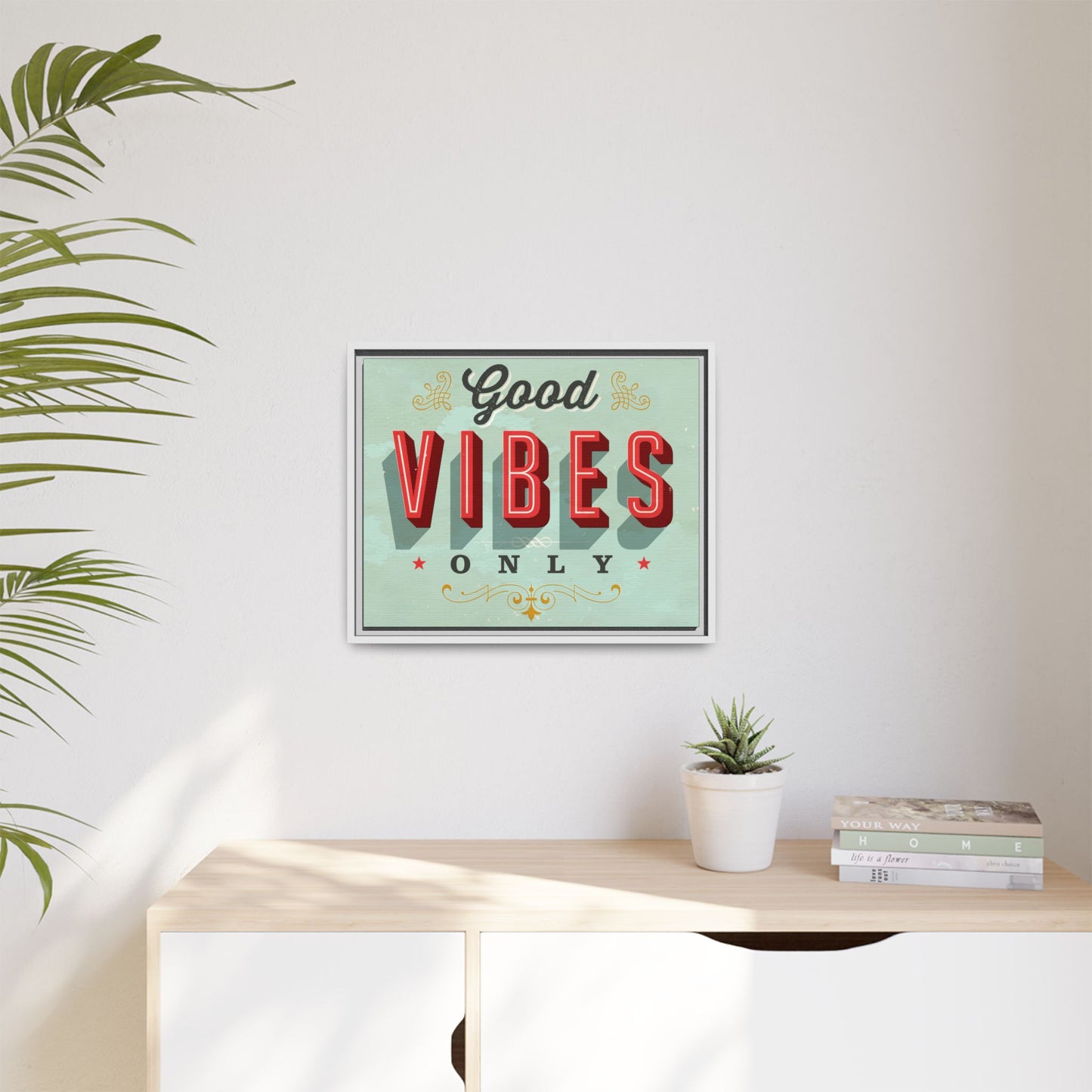 Matte Canvas, Framed (Multi-color)