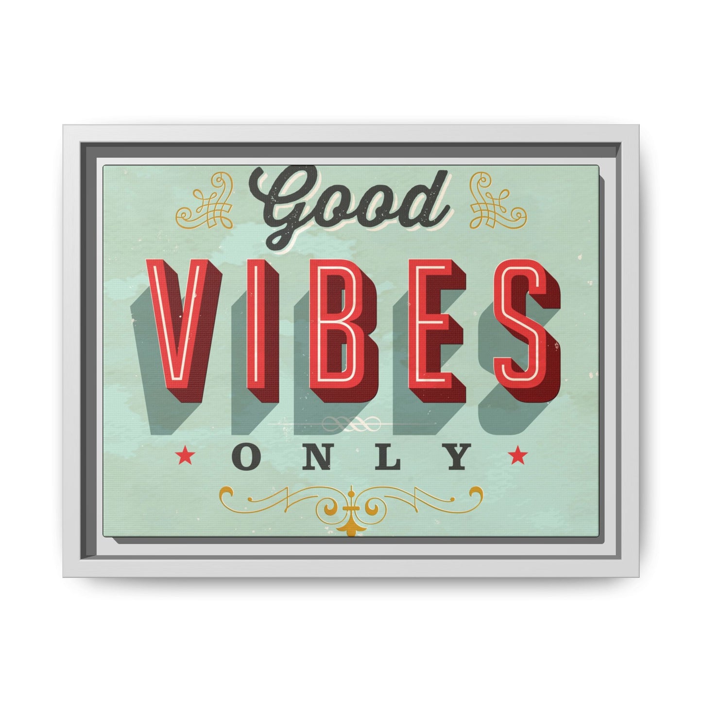 Matte Canvas, Framed (Multi-color)