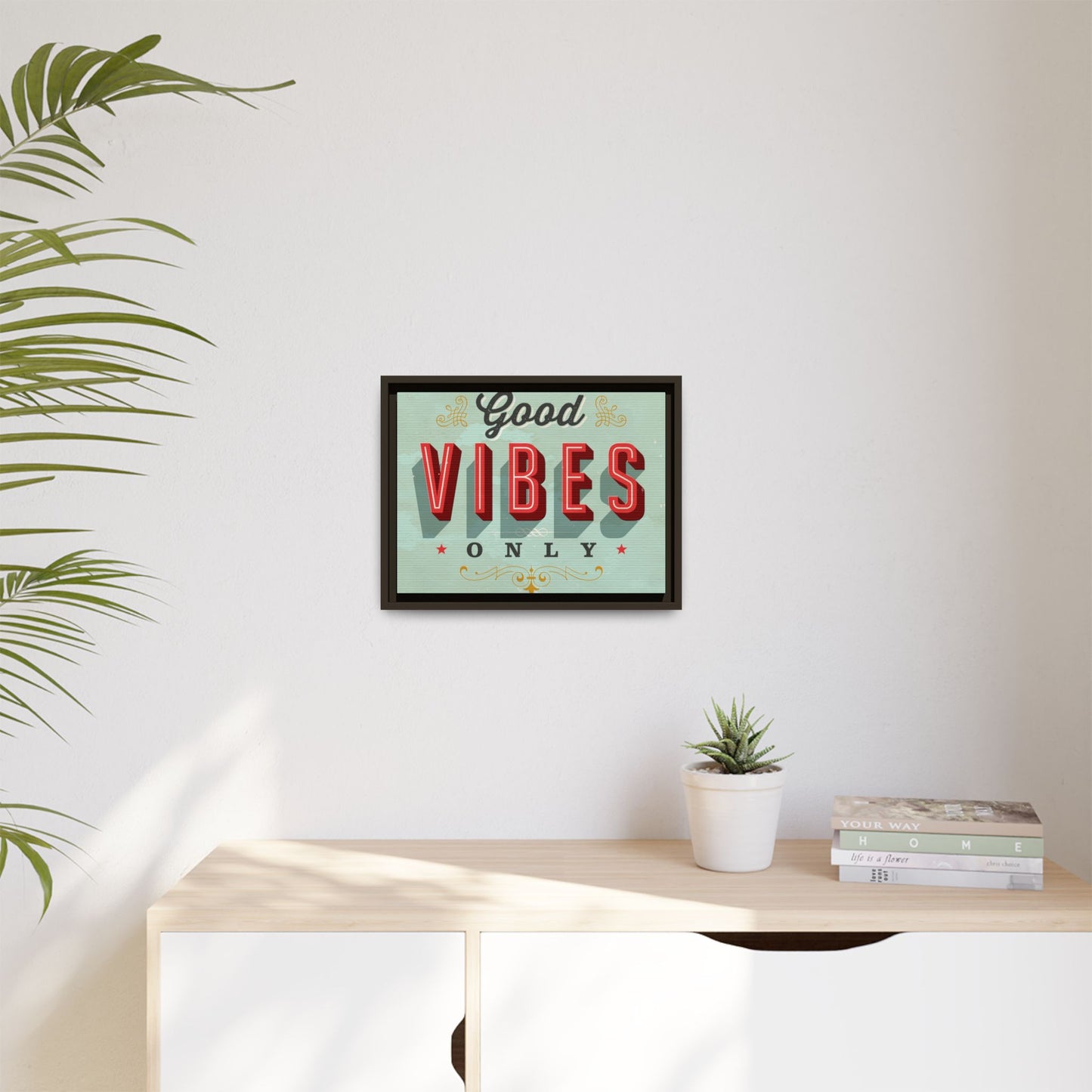 Matte Canvas, Framed (Multi-color)