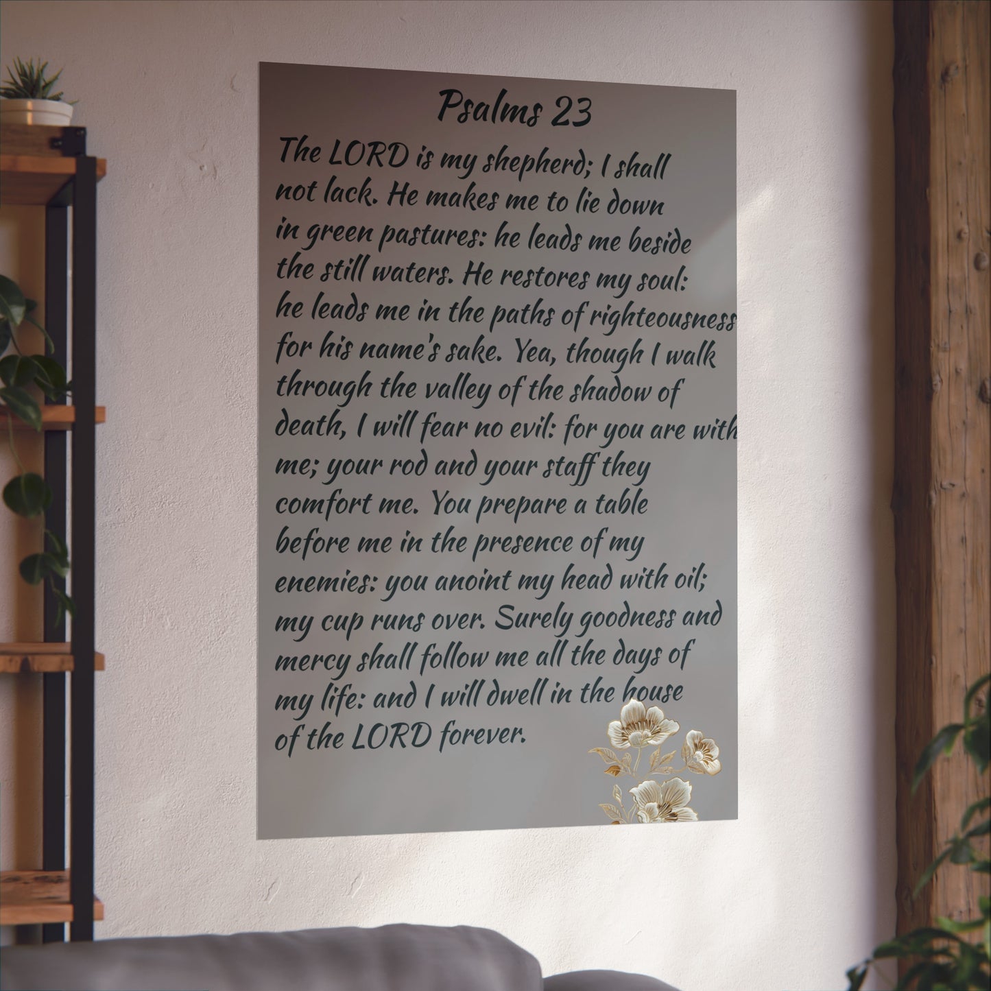 Fine Art Posters Psalms 23