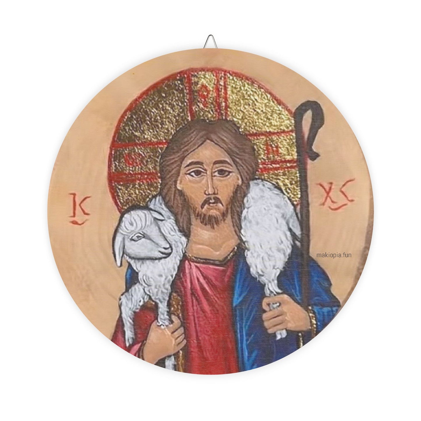 Wood Signs of Jesus Christ-the good shepherd