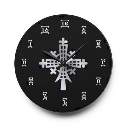 Acrylic Geez Wall Clock