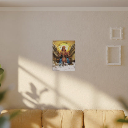 Matte Canvas, Stretched, 0.75" (Multi-Size) Saint Michael ቅዱስ ሚካኤል