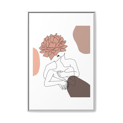 Matte Canvas, Framed (Multi-color)