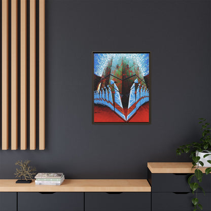 Matte Canvas, Framed (Multi-color)