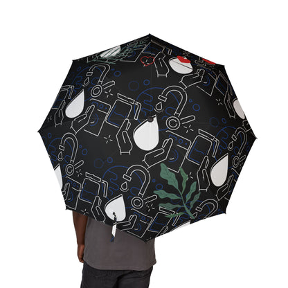 Semi-Automatic Foldable Umbrella