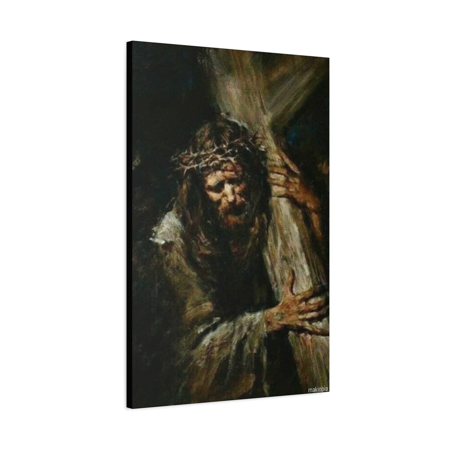 Matte Canvas, Stretched, 1.25" Jesus Christ ኢየሱስ ክርስቶስ