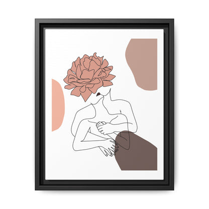 Matte Canvas, Framed (Multi-color)
