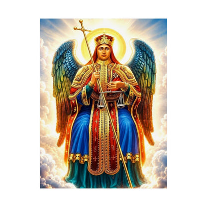 Saint Michael ቅዱስ ሚካኤል - Matte Vertical Poster