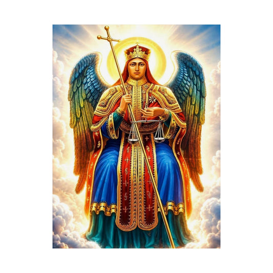 Saint Michael ቅዱስ ሚካኤል - Matte Vertical Poster