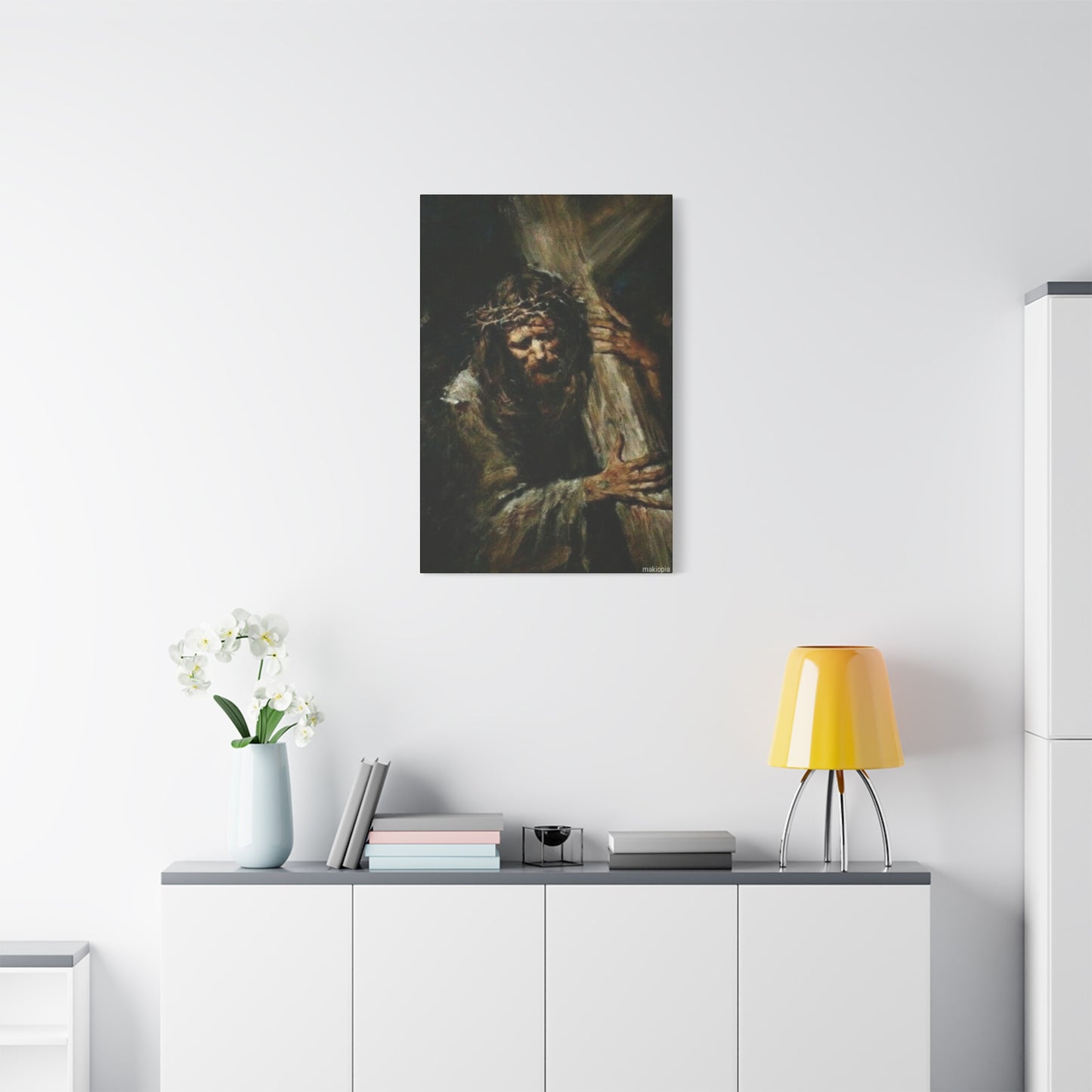 Matte Canvas, Stretched, 1.25" Jesus Christ ኢየሱስ ክርስቶስ