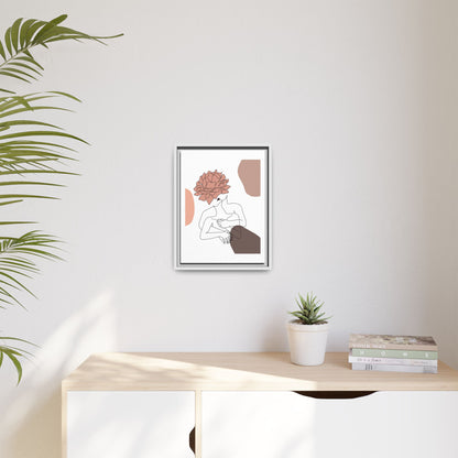 Matte Canvas, Framed (Multi-color)