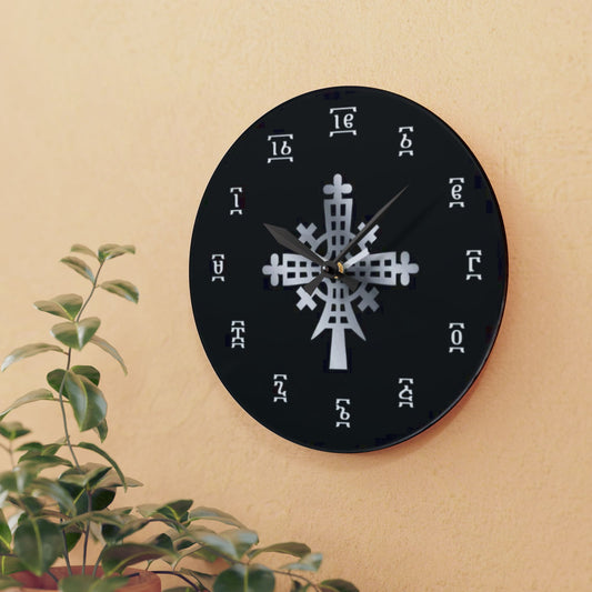 Acrylic Geez Wall Clock
