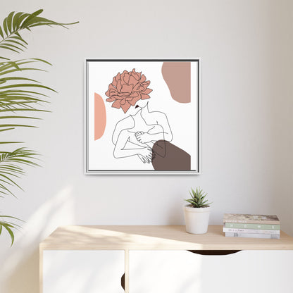 Matte Canvas, Framed (Multi-color)