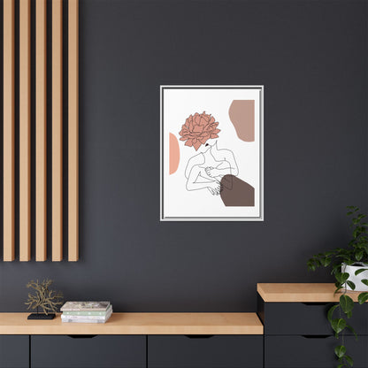 Matte Canvas, Framed (Multi-color)