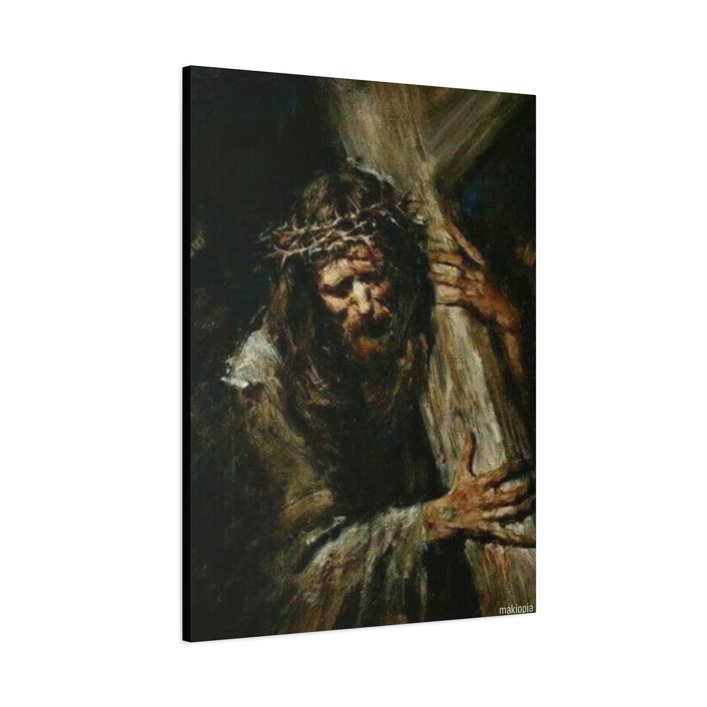Matte Canvas, Stretched, 1.25" Jesus Christ ኢየሱስ ክርስቶስ