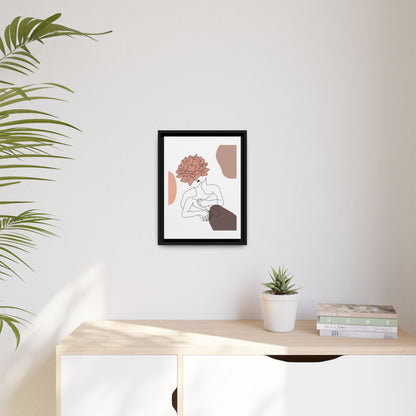 Matte Canvas, Framed (Multi-color)