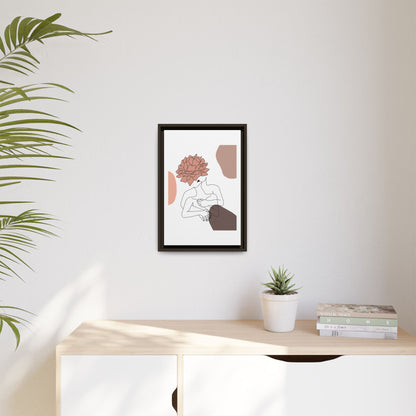 Matte Canvas, Framed (Multi-color)