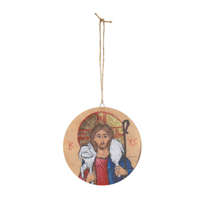 Wood Signs of Jesus Christ-the good shepherd