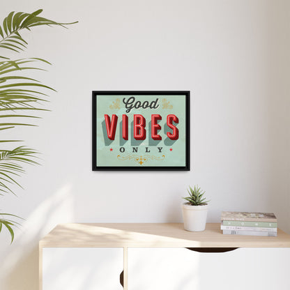 Matte Canvas, Framed (Multi-color)