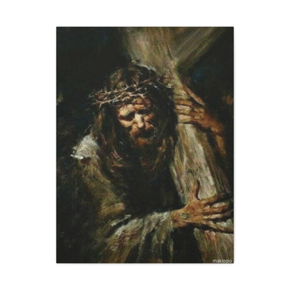 Matte Canvas, Stretched, 1.25" Jesus Christ ኢየሱስ ክርስቶስ