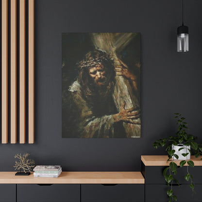 Matte Canvas, Stretched, 1.25" Jesus Christ ኢየሱስ ክርስቶስ