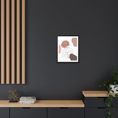 Matte Canvas, Framed (Multi-color)