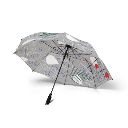 Semi-Automatic Foldable Umbrella