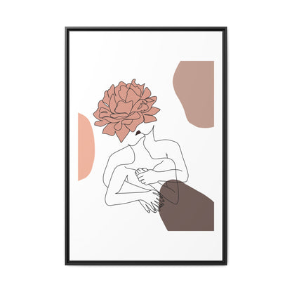 Matte Canvas, Framed (Multi-color)