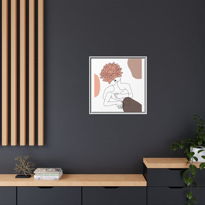 Matte Canvas, Framed (Multi-color)