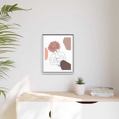 Matte Canvas, Framed (Multi-color)