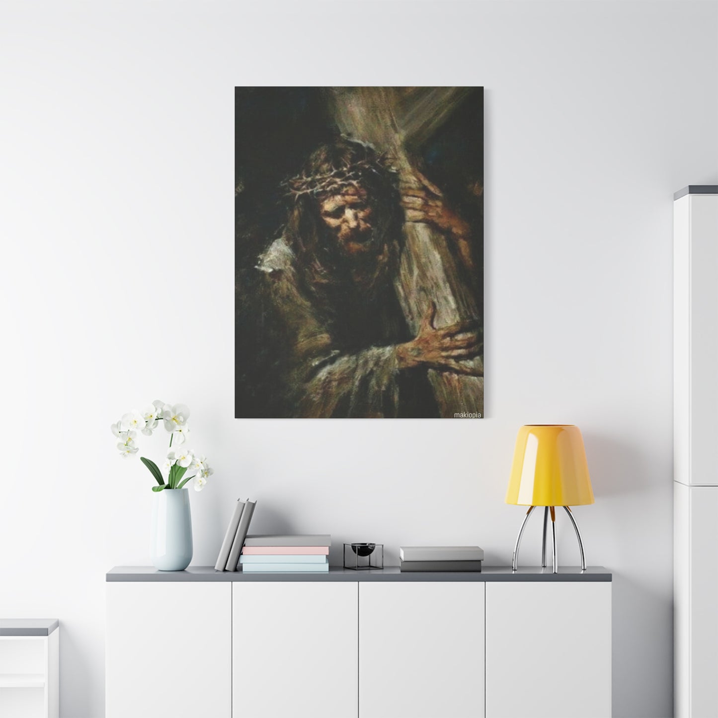 Matte Canvas, Stretched, 1.25" Jesus Christ ኢየሱስ ክርስቶስ