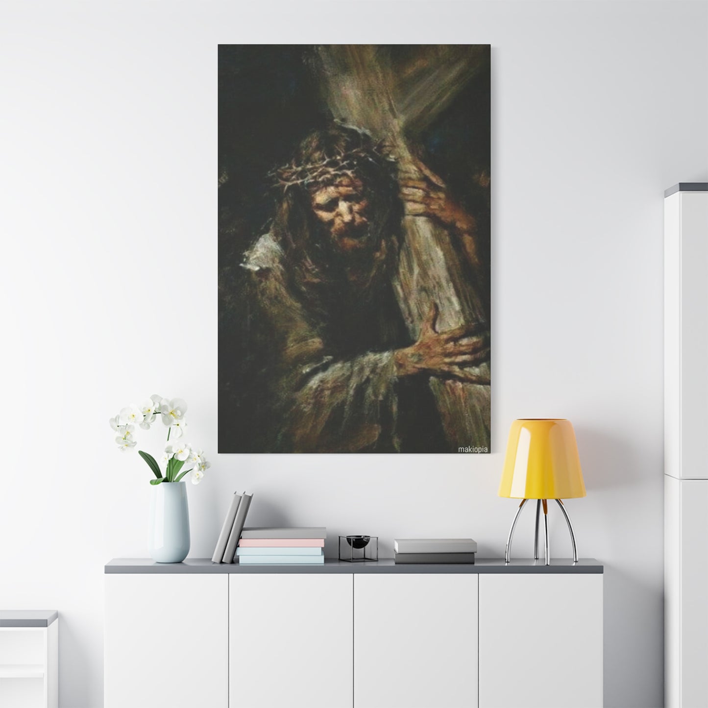 Matte Canvas, Stretched, 1.25" Jesus Christ ኢየሱስ ክርስቶስ