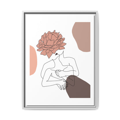 Matte Canvas, Framed (Multi-color)