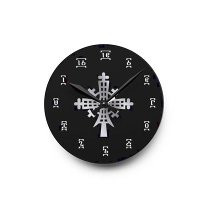 Acrylic Geez Wall Clock