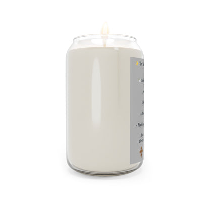 Scented Candle, 13.75oz Light of Tewahedo
