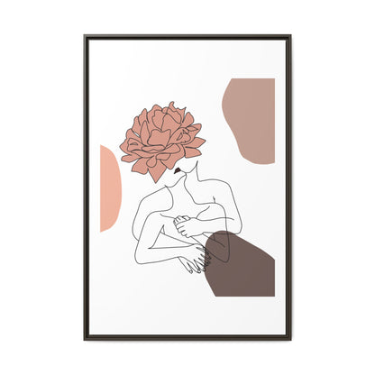 Matte Canvas, Framed (Multi-color)