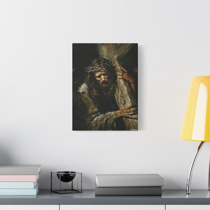 Matte Canvas, Stretched, 1.25" Jesus Christ ኢየሱስ ክርስቶስ