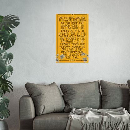Copy of Fine Art Posters Psalms 23 Our Father