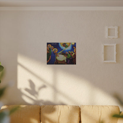 Matte Canvas, Stretched, 0.75" (Multi-Size) የጌታ ልደት Nativity