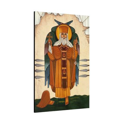Matte Canvas, Stretched, 1.25" Abune Teklehaimanot አቡነ ተክለሃይማኖት