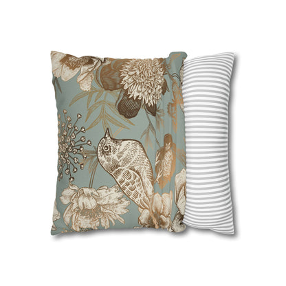 Spun Polyester Square Pillowcase