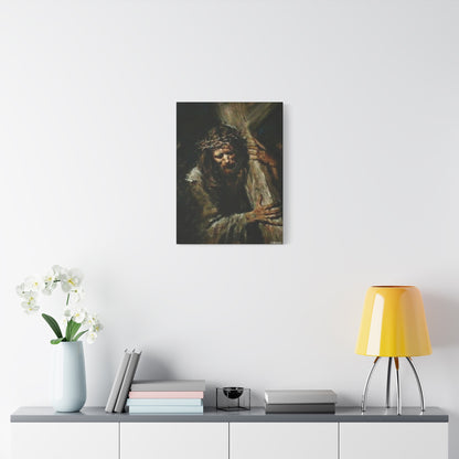 Matte Canvas, Stretched, 1.25" Jesus Christ ኢየሱስ ክርስቶስ