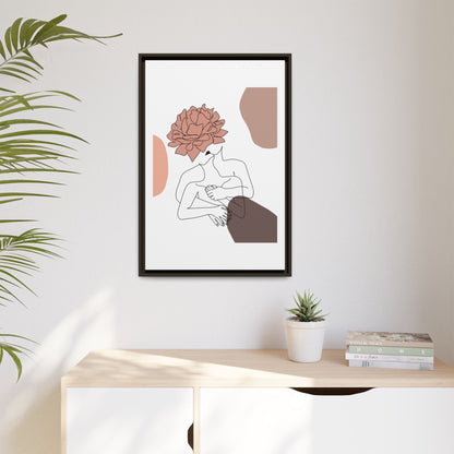 Matte Canvas, Framed (Multi-color)