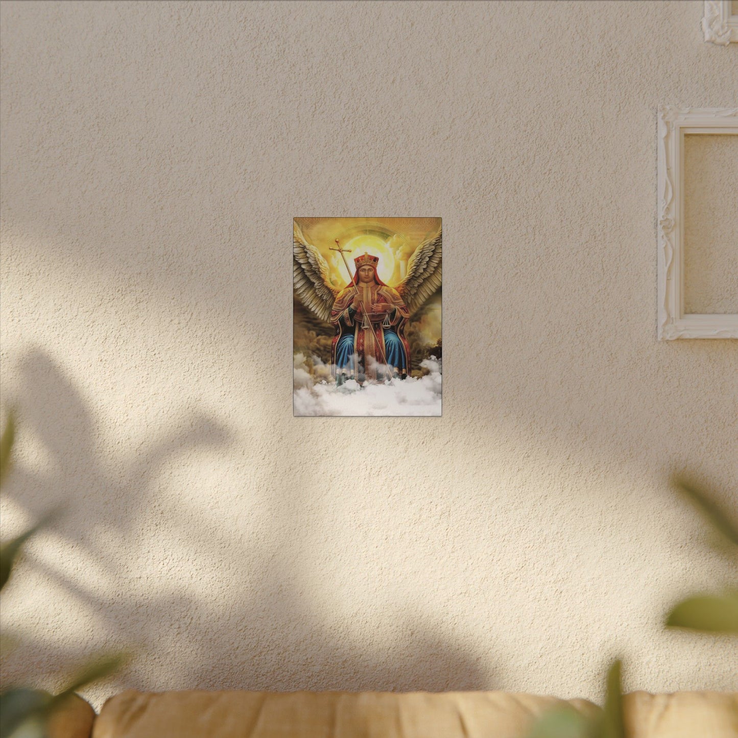 Matte Canvas, Stretched, 0.75" (Multi-Size) Saint Michael ቅዱስ ሚካኤል