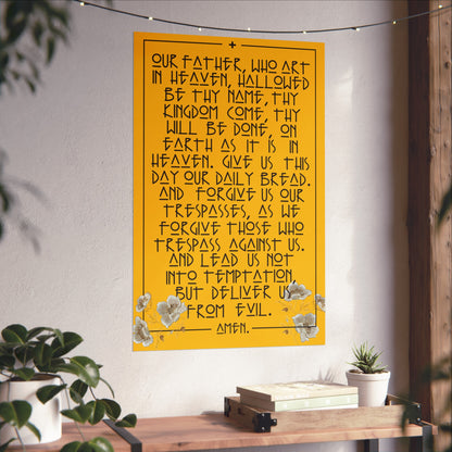 Copy of Fine Art Posters Psalms 23 Our Father