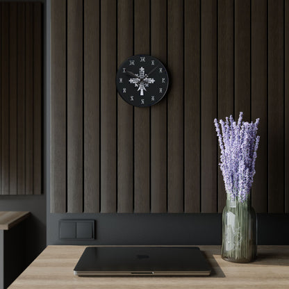 Acrylic Geez Wall Clock