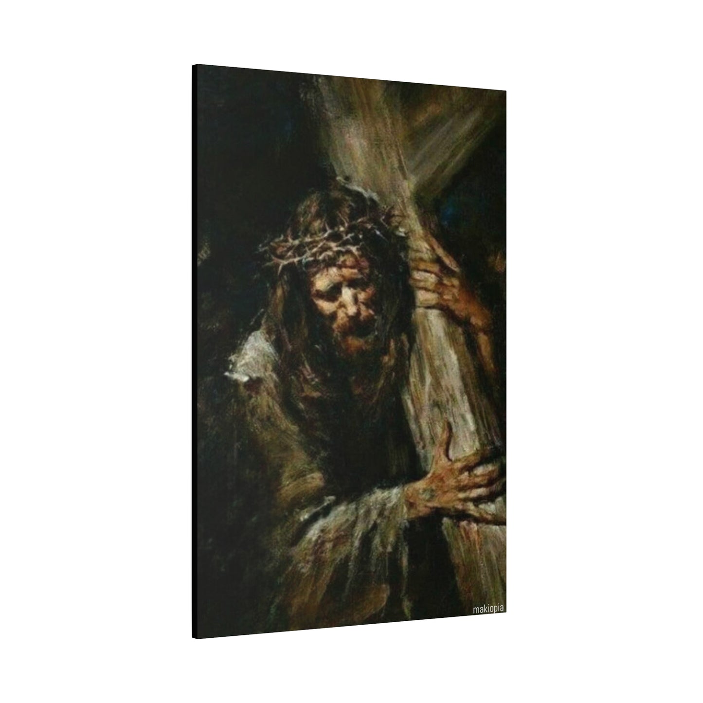 Matte Canvas, Stretched, 1.25" Jesus Christ ኢየሱስ ክርስቶስ